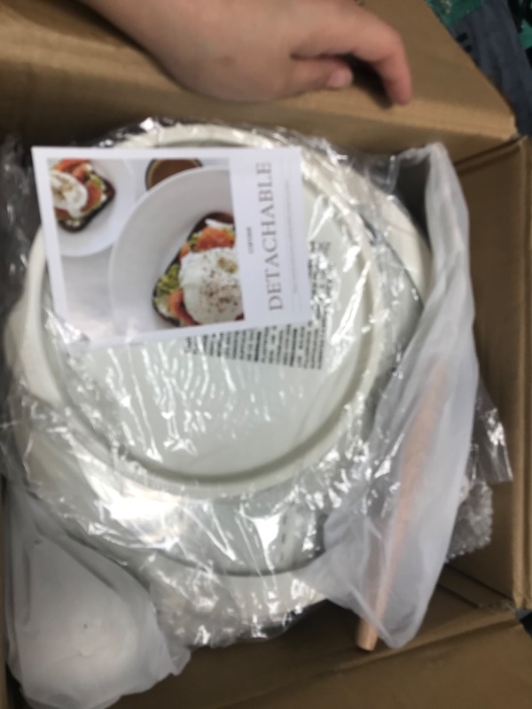 Photo 1 of **MISSING PARTS READ NOTES**
CAROTE 23pcs Pots and Pans Set, Nonstick Cookware Set Detachable Handle, Induction Kitchen Cookware Sets 
