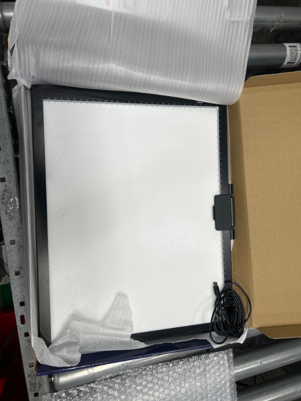 Photo 2 of A3 Light Board, Light Pad for Diamond Painting, comzler 6 Levels&Stepless Dimmable Light Box for Tracing