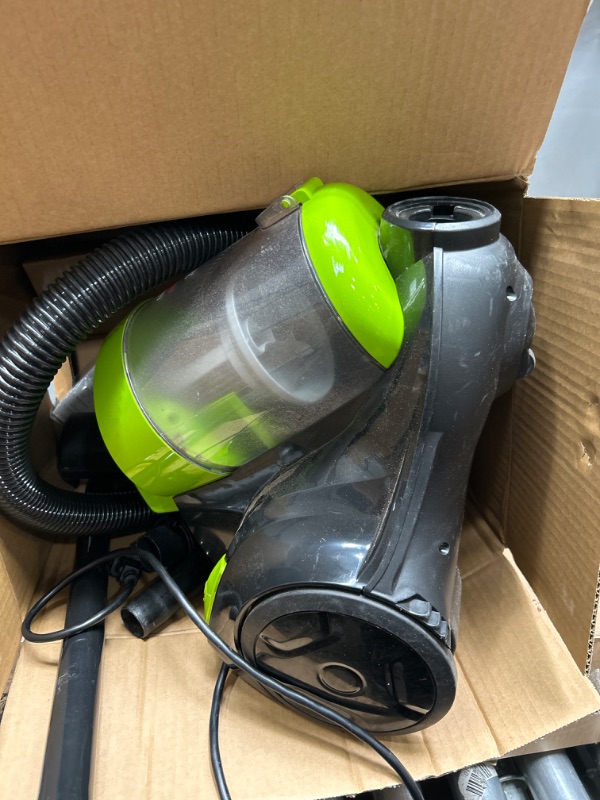 Photo 2 of *** PARTS ONLY *** BISSELL Zing Lightweight, Bagless Canister Vacuum, 2156A,Black/Citrus Lime Zing Canister Lime