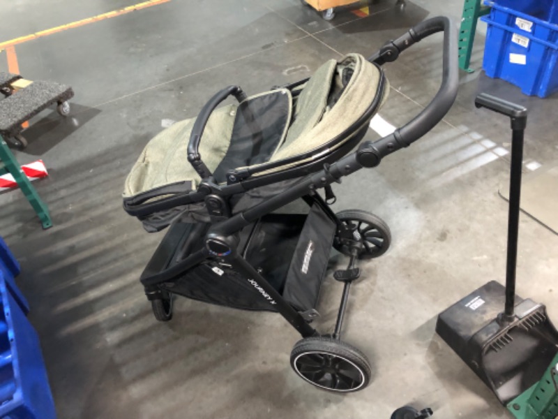 Photo 2 of ***USED - DIRTY - NO PACKAGING - ACTUAL COLOR IS GREEN - SEE PICTURES***
Baby Stroller 2 in 1 Newborn Convertible Stroller Bassinet for Infant New Born Pushchair Green