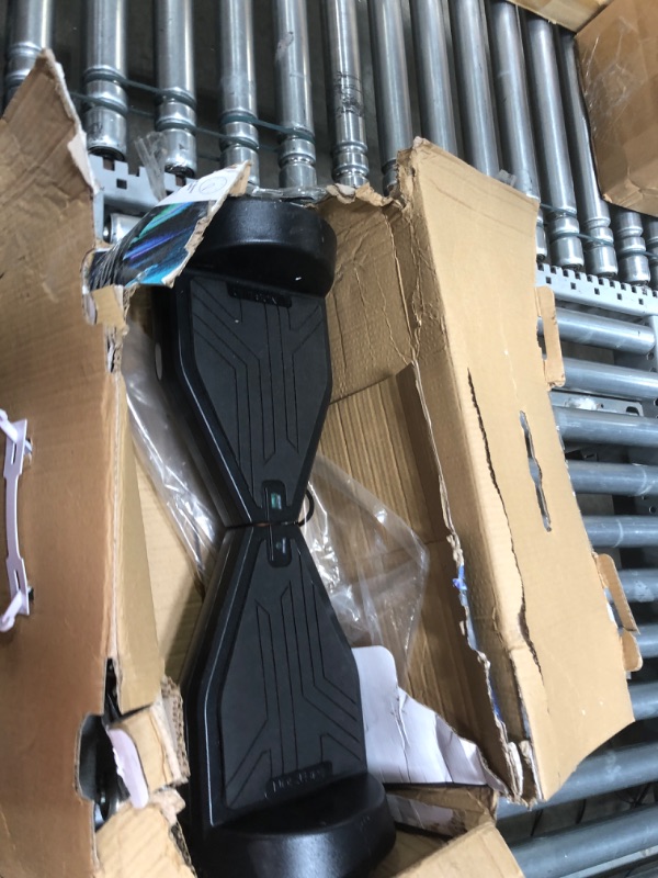 Photo 2 of **MISSING CHARGER**  Jetson All Terrain Hoverboard with LED Lights, LED Light-up Wheels, Self-Balancing Hoverboard with Active Balance Technology, Ages 12+ Spin Onyx