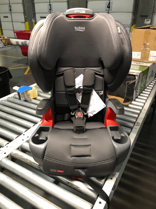 Photo 4 of ***USED - DIRTY***
Britax Grow with You ClickTight Harness-2-Booster Car Seat, Cool N Dry - Cool Flow Moisture Wicking Fabric