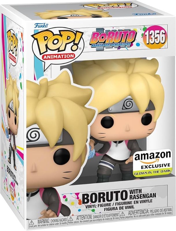 Photo 1 of ***FACTORY SEALED***Funko Pop! Animation: Boruto: Naruto Next Generations - Boruto with Rasengan, Glow in The Dark, Amazon Exclusive