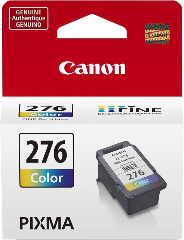 Photo 1 of ***FACTORY SEALED***Canon CL-276 Color Ink Cartridge, Compatible to PIXMA TS3520, TS3522 and TR4720 Printers