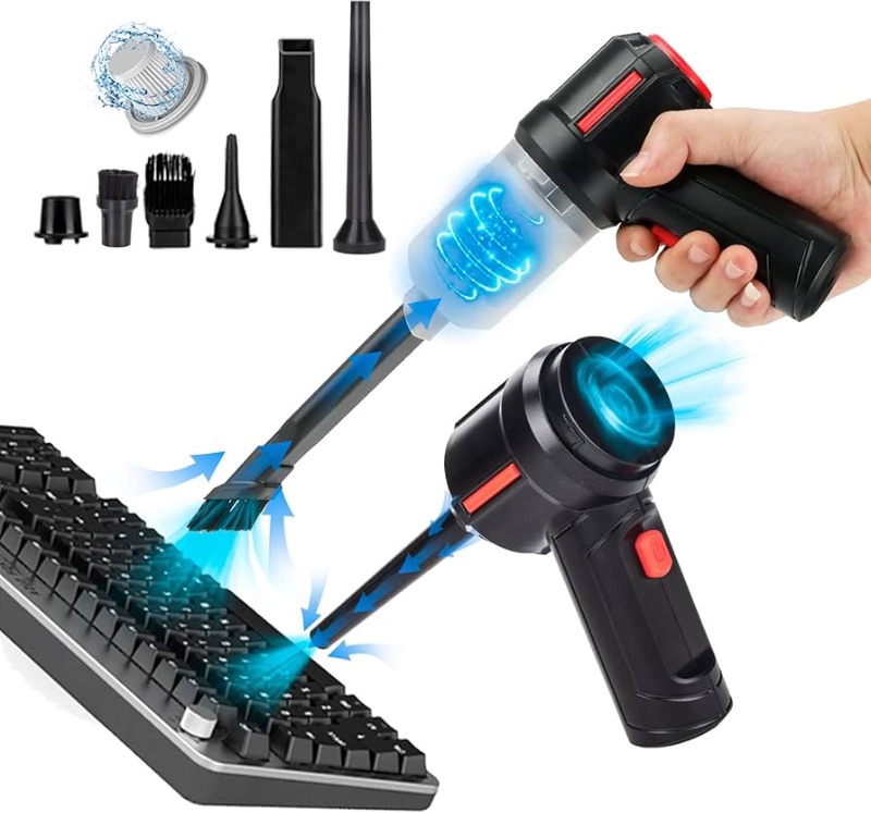 Photo 1 of 
Meudeen
Air Duster - Computer Vacuum Cleaner - for Keyboard Cleaning- Cordless Canned Air- Powerful - Energy-Efficient(Air-01)