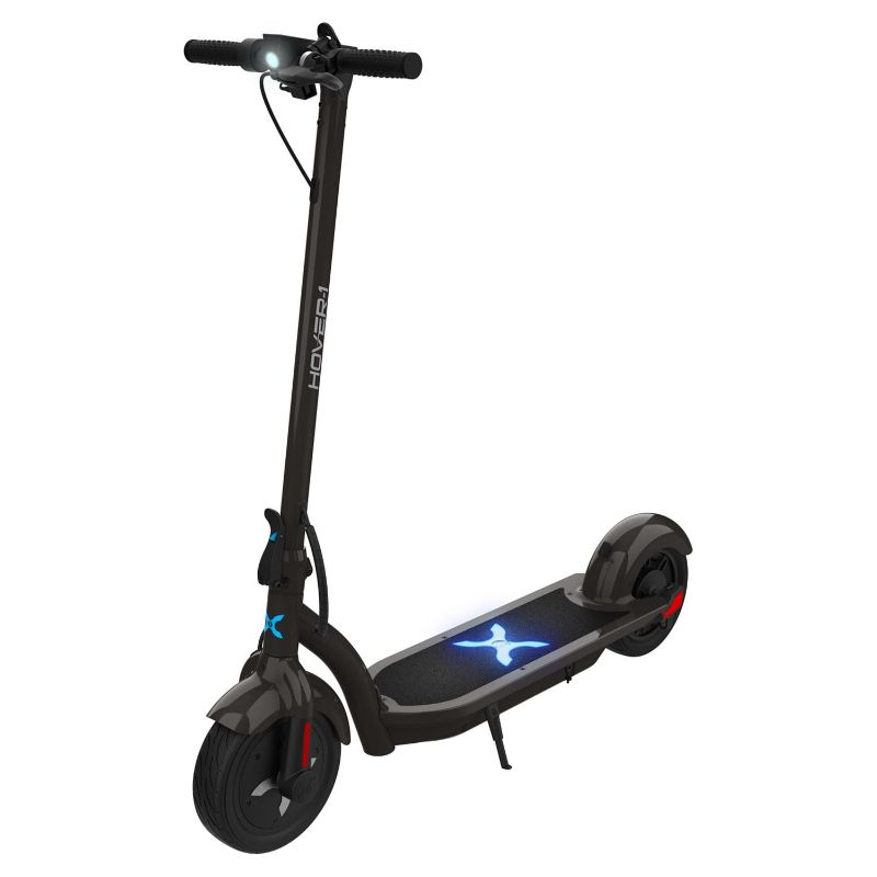 Photo 1 of ***ITEM TESTED FOR POWER, UNABLE TO TEST FURTHER***
READ NOTES***
Hover-1 Alpha Electric Scooter, 18 mph Speed, 264 lb Max Weight, Black