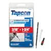 Photo 1 of 
Tapcon
3/16 in. x 1-3/4 in. White Star Flat-Head Concrete Anchors (75-Pack)