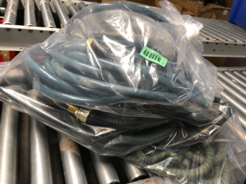 Photo 1 of ***NELLIS VARIETY BOX- MIXED ITEMS- SOLD AS IS- NONREFUNDABLE***
GARDEN HOSE ASSORTMENT/ 3 TOTAL