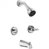 Photo 1 of 
Glacier Bay
Aragon Double Handle 1-Spray Tub and Shower Faucet 1.8 GPM in Chrome (Valve Included)