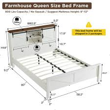 Photo 1 of ***INCOMPLETE SET***PARTS ONLY***BOX 3 OF 3***NON REFUNDABLE
Full/King/Queen Size Bed Frame with Headboard Sliding Barn Door, Charging Station
