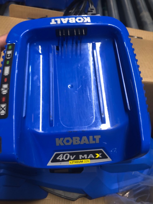 Photo 4 of ***DEFECTIVE BATTERY - SEE COMMENTS***
Kobalt Gen4 40-volt 520-CFM 120-MPH Battery Handheld Leaf Blower 4 Ah (Battery and Charger Included)
