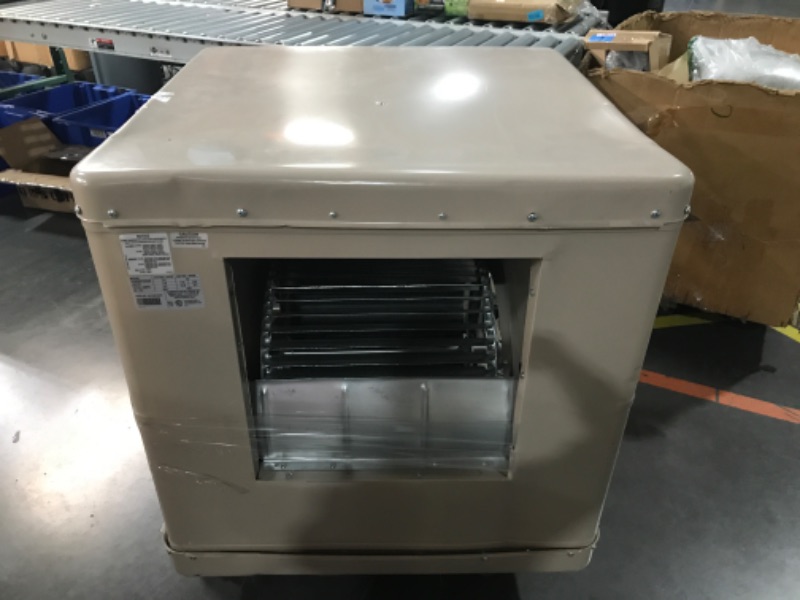 Photo 12 of **FOR PARTS**(READ NOTES)
4600 CFM Side-Draft Wall/Roof Evaporative Cooler for 1700 sq. ft. (Motor Not Included)
186
