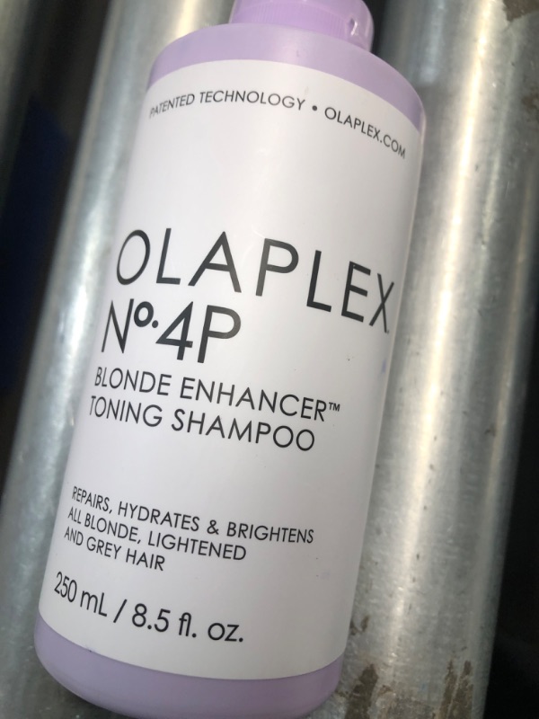 Photo 2 of 
Olaplex No. 4P Blonde Enhancer Purple Toning Shampoo, Repairs, Hydrates, & Brightens All Blonde, Lightened, & Grey Hair, 8.5 fl oz