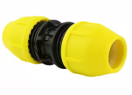 Photo 1 of (READ FULL POST) 3/4 in. IPS DR 11 Underground Yellow Poly Gas Pipe Coupler
