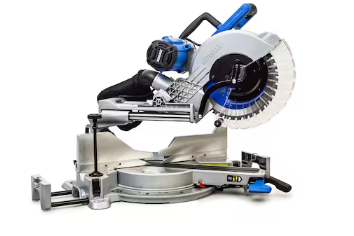 Photo 1 of ***USED - LIKELY MISSING PARTS - UNABLE TO VERIFY FUNCTIONALITY***
Kobalt Compact 12-in 15-Amp Dual Bevel Sliding Compound Corded Miter Saw