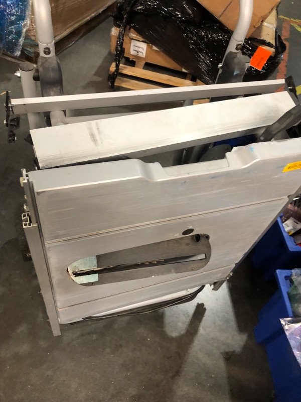 Photo 4 of ***DAMGED - BENT - MISSING NUMEROUS PARTS - SEE PICTURES - UNABLE TO VERIFY FUNCTIONALITY***
Kobalt 10-in 15-Amp 120-Volt Corded Portable Jobsite Table Saw with Gravity Rise Stand