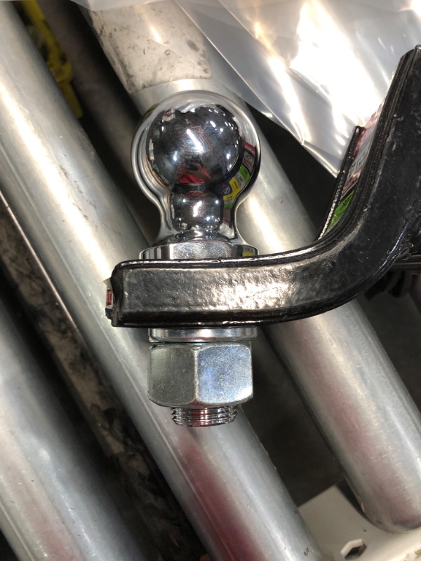 Photo 4 of **MISSING LOCK** Class 3 5000 lb. "X" Mount Security Kit with 2 in. Ball, 5/8 in. Locking Pin, 2 in. Drop x 3/4 in. Rise Ball Mount