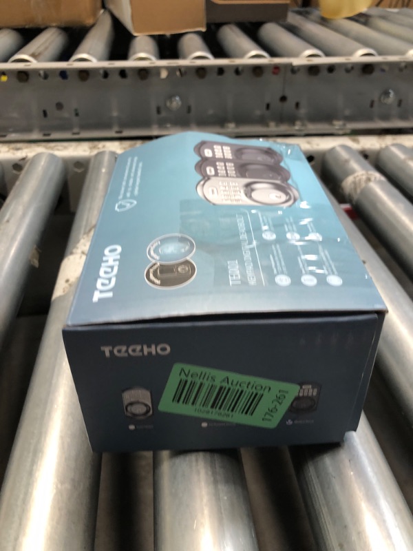Photo 1 of **USED MISSING PARTS**TEEHO TE001 Keyless Entry Door Lock with Keypad - Smart Deadbolt Lock for Front Door with 2 Keys - Auto Lock - Easy Installation - Matte Black
