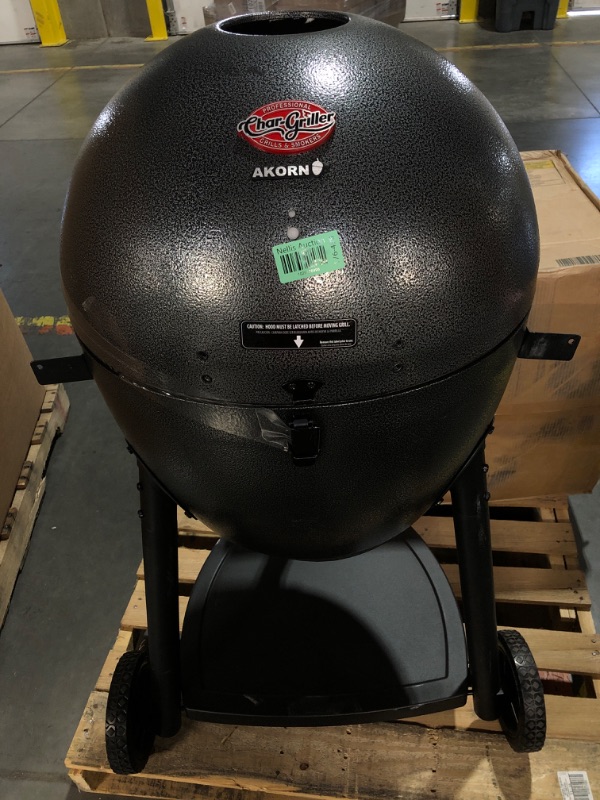 Photo 7 of ***MISSING PARTS/ SEE NOTES***
**LARGE ITEM** Akorn 20-inch Kamado Charcoal Grill in Black
