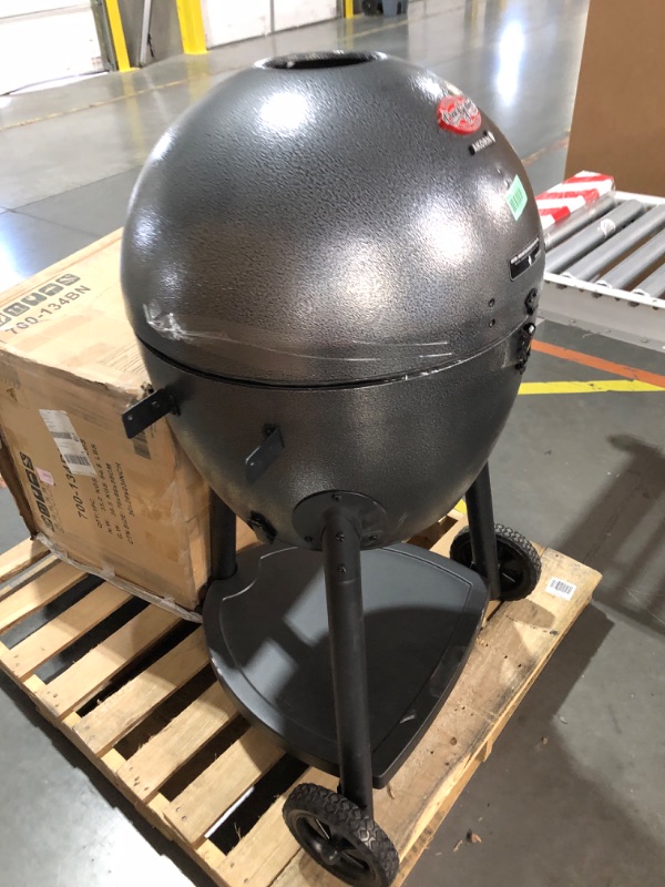 Photo 6 of ***MISSING PARTS/ SEE NOTES***
**LARGE ITEM** Akorn 20-inch Kamado Charcoal Grill in Black
