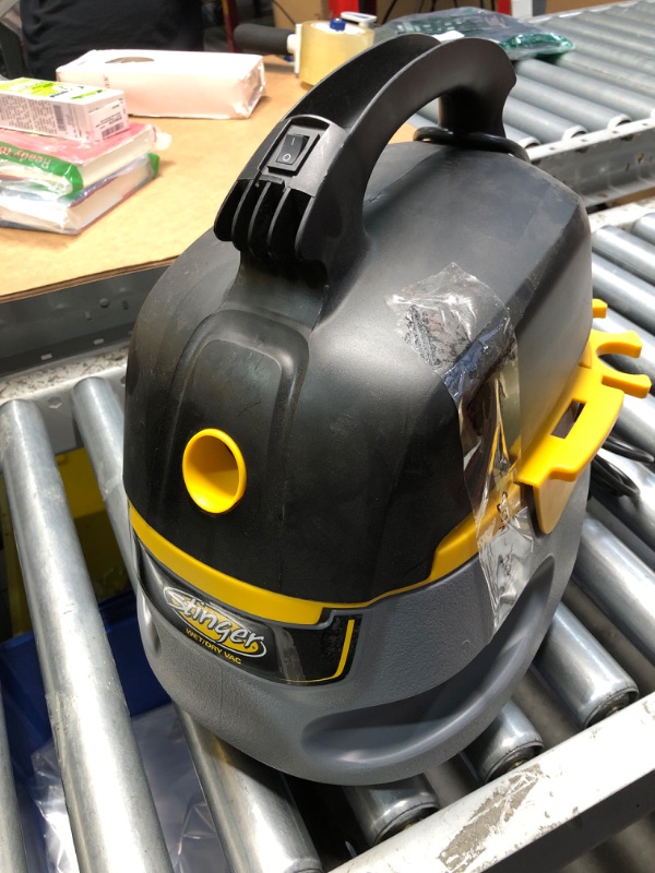 Photo 2 of **MISSING ALL ATTACHMENTS** 2.5 Gallon 1.75 Peak HP Small Shop Vac Wet Dry Vacuum with Filter Bag, Hose, Utility Nozzle and Car Nozzle Attachments
