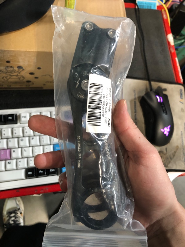 Photo 1 of (READ FULL POST) Bike Stem 0-70 Degree 31.8mm Bicycle Stem Extender Riser Adjustable for MTB Mountain Bike Road Bike BMX 90mm 110mm 145mm