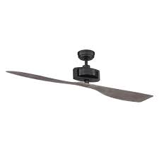 Photo 1 of **UNABLE TO TEST**
Alderbrook 60 in. Indoor Matte Black Ceiling fan with Remote Control
