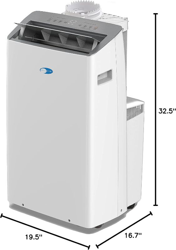 Photo 4 of (READ FULL POST) Whynter Inverter Portable Air Conditioner 14,000 Dual Hose, Dehumidifier