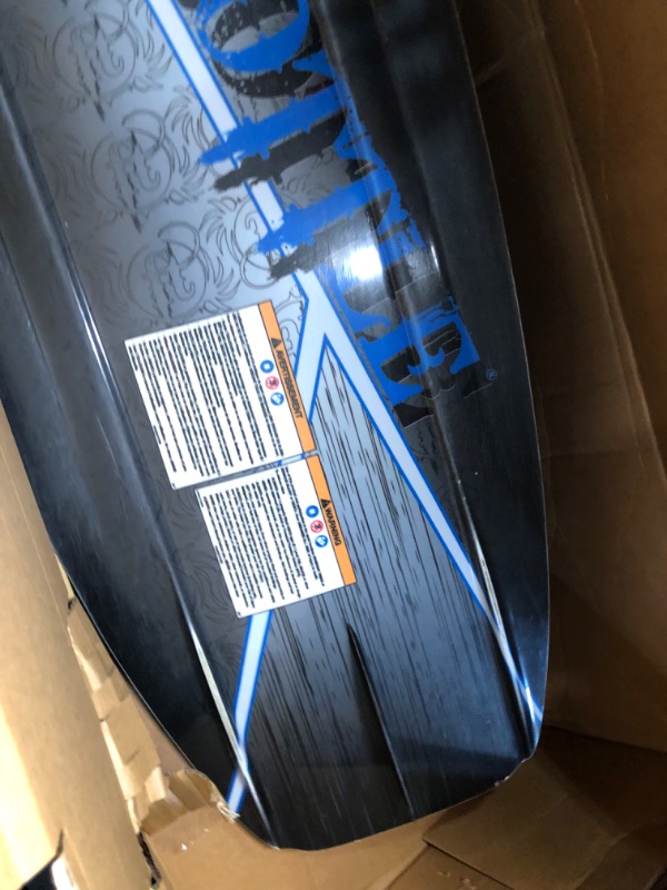 Photo 4 of **APPEARS LIGHTLY USED**
Full Throttle Aqua Extreme Wakeboard Kit (Black/Blue, 55.1 x 21.6-Inch/ 140cm x 42cm)