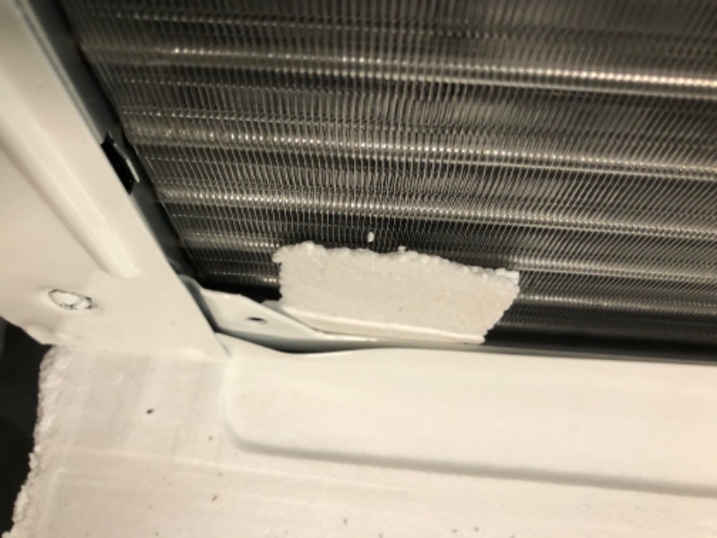 Photo 2 of ***DAMAGED - BENT - NO PACKAGING - LIKELY MISSING PARTS - SEE PICTURES***
LG LW1224RD 12,000 Window Air Conditioner, 115V, 550 Sq.Ft. (22' x 25' Room Size)