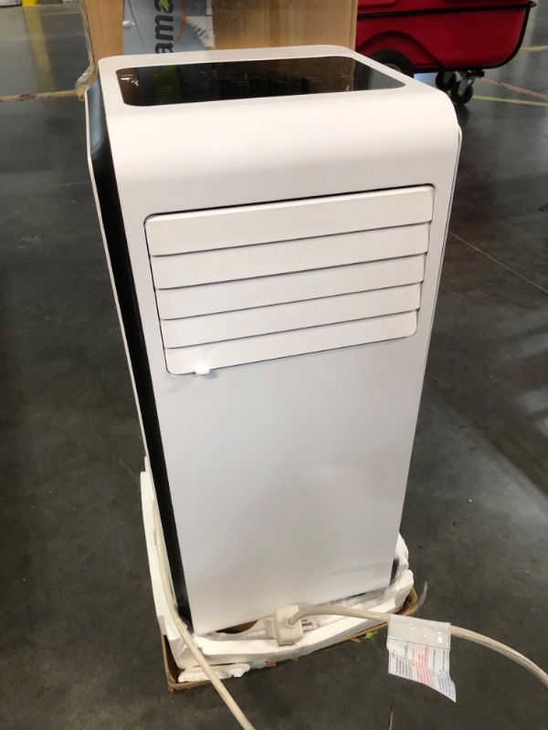 Photo 3 of ***USED - MISSING REMOTE AND OTHER PARTS - POWERS ON - UNABLE TO TEST FURTHER - SEE PICTURES***
8,000 BTU Portable Air Conditioners Cool Room Up to 450 Sq.Ft, 4 Modes Portable AC with Remote/LED Display/24Hrs Timer