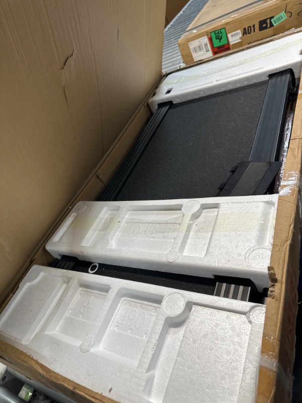 Photo 1 of **PARTS ONLY** 2 in 1 Folding Treadmill, Smart Walking Running Machine with Bluetooth Audio Speakers