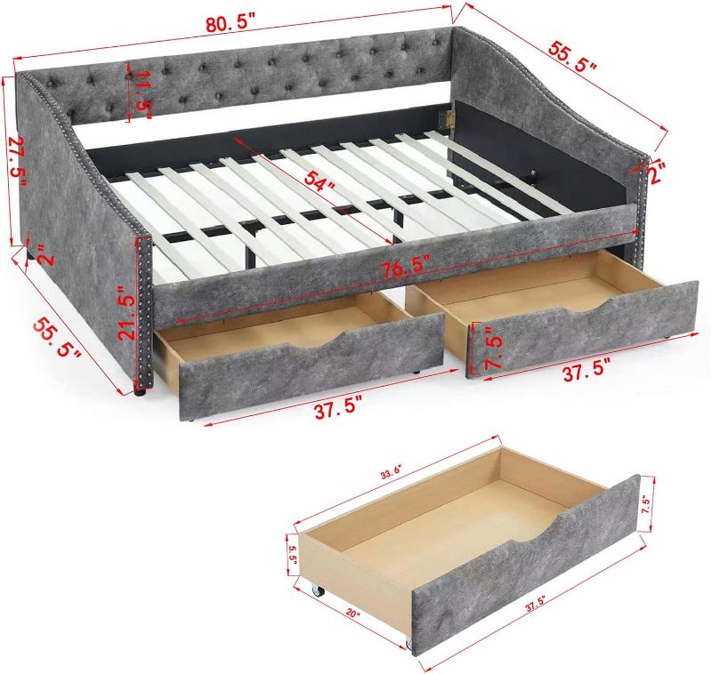 Photo 1 of (READ FULL POST) Daybed Drawers **JUST THE DRAWER** **STOCK PHOTO PLACEHOLDER** 

