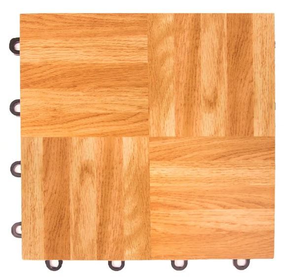 Photo 1 of (READ FULL POST) 3/8" Thick Snap Together Dance Flooring Tiles (Set of 9)