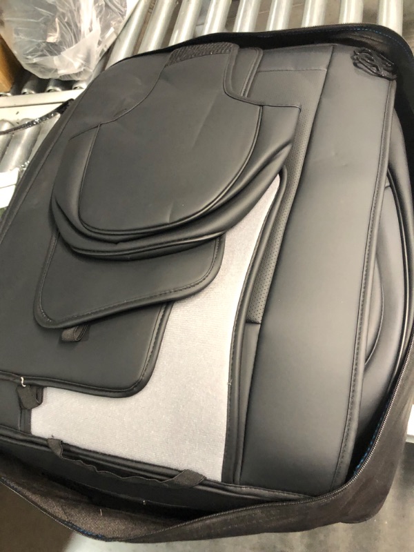 Photo 3 of **NONREFUNDABLE**FOR PARTS OR REPAIR**SEE NOTES**
Coverado Car Seat Covers Full Set, Seat Covers for Cars, Black Car Seat Cover, Car Seat Protector Waterproof, Nappa Leather Car Seat Cushion, Car Seat Covers Front Seats and Back Fit for Most Cars Black Fu