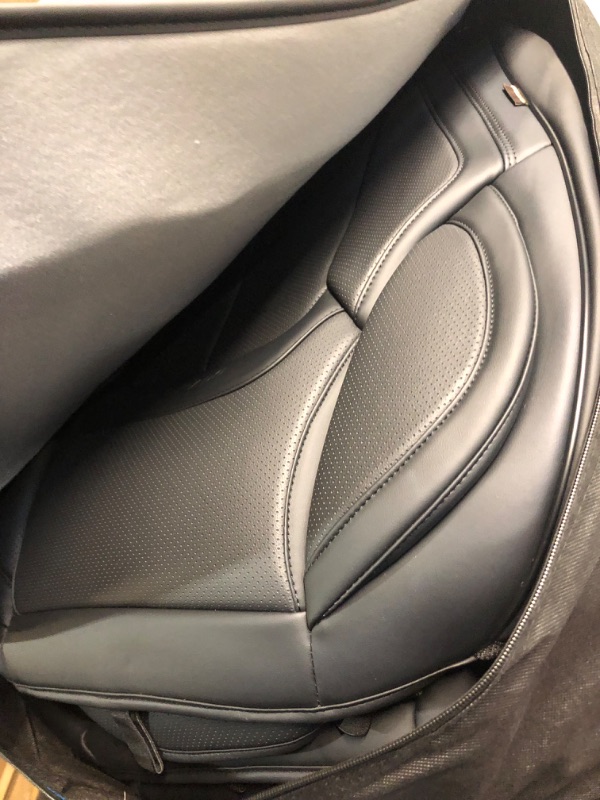 Photo 4 of **NONREFUNDABLE**FOR PARTS OR REPAIR**SEE NOTES**
Coverado Car Seat Covers Full Set, Seat Covers for Cars, Black Car Seat Cover, Car Seat Protector Waterproof, Nappa Leather Car Seat Cushion, Car Seat Covers Front Seats and Back Fit for Most Cars Black Fu