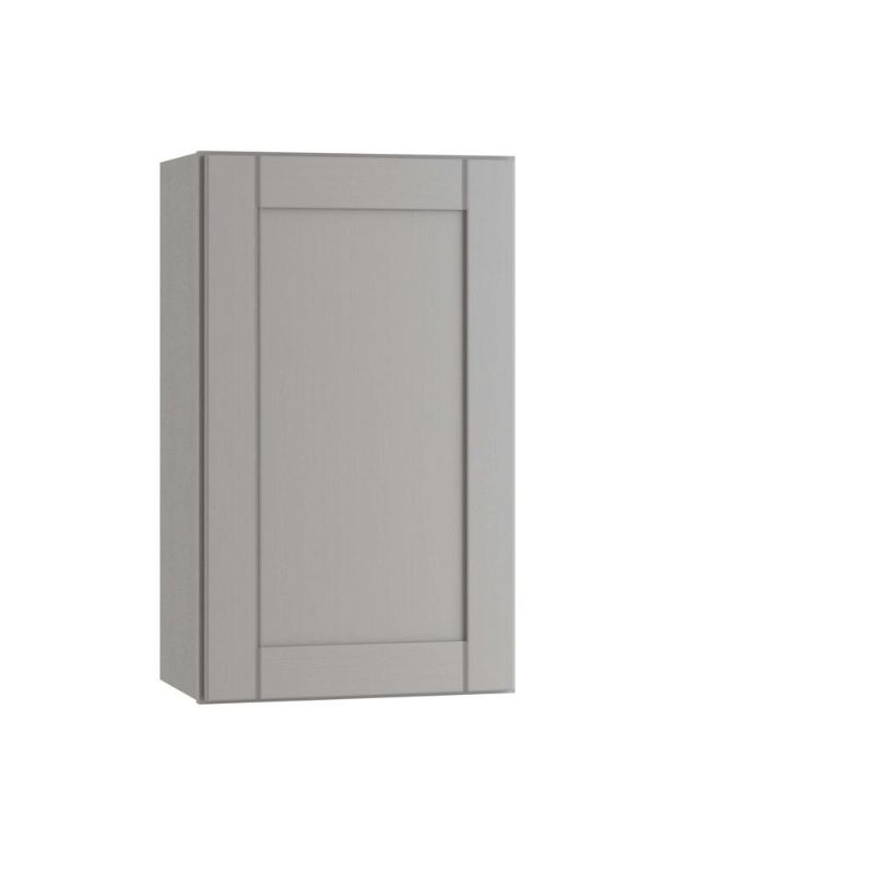 Photo 1 of (READ FULL POST) Richmond Vesuvius Gray Plywood Shaker Stock Ready to Assemble Wall Kitchen Cabinet Sft Cls 21 in W X 12 in D X 36 in H
