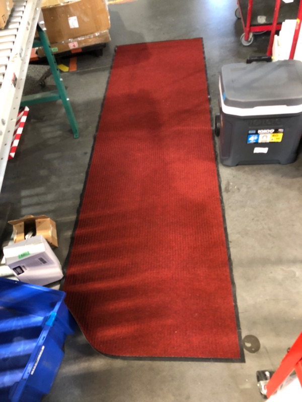 Photo 1 of ***USED - DIRTY***
Notrax - 109S0310RB 109 Brush Step Entrance Mat, for Home or Office, 3' X 10' Red/Black