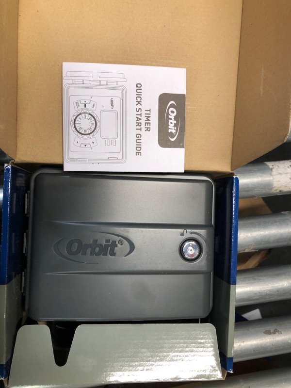 Photo 4 of (READ FULL POST) Orbit 27896 - Easy-Set Logic 6-Station Indoor/Outdoor Sprinkler Timer/Controller 6-Station Gray