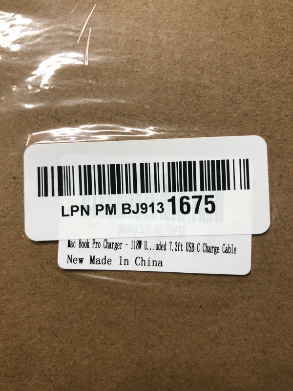 Photo 3 of ***FACTORY SEALED***Mac Book Pro Charger - 118W USB C Fast Charger Power Adapter Compatible with USB C Port MacBook Pro/MacBook Air 16 15 14 13 Inch, New iPad Pro and All USB C Device, Included 6.6ft USB C Charge Cable
