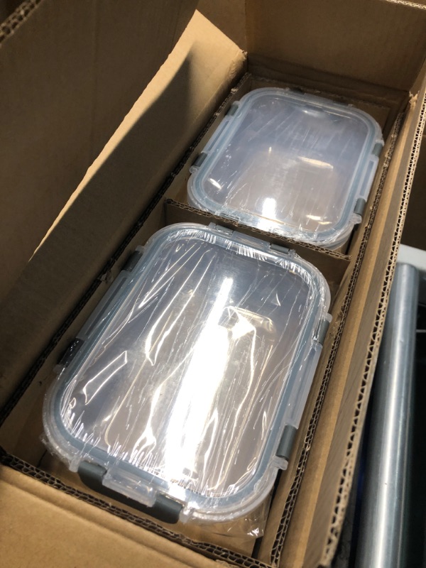 Photo 3 of [8-Pack glass meal prep containers 