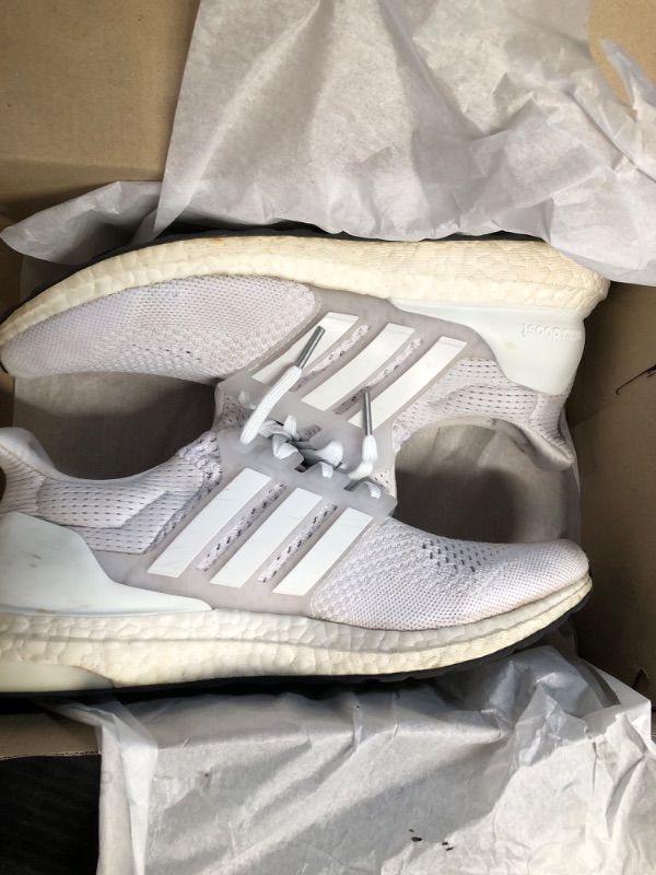 Photo 2 of **MINOR WEAR
adidas Men's Ultraboost 1.0 Running Shoe, White/White/White, 9