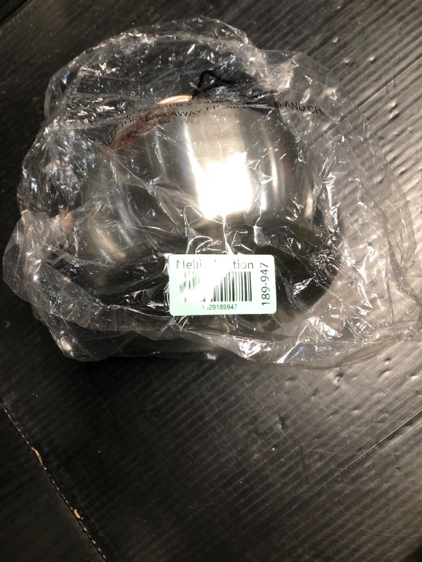 Photo 1 of **USED** READ NOTES**
3.1 Quart Teal Whistling Tea Kettle for Stove Top, Food Grade Stainless Steel