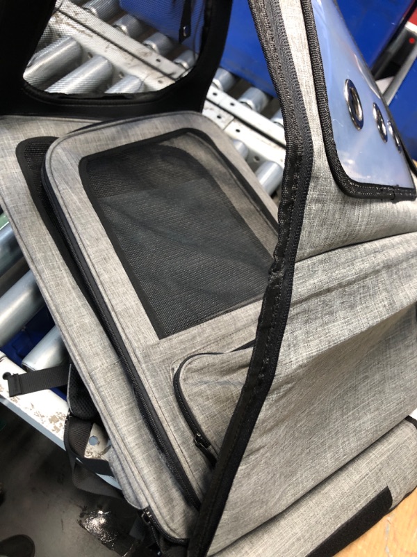 Photo 1 of ***USED - DIRTY - COVERED IN SCUFFS - SEE PICTURES***
Extra Large Pet Carrier Backpack Cats Under 30 Lbs, for Dogs Puppies Rabbits Other Animals Under 25 Lbs, Ventilated Design, Great for Travel/Hiking/Outdoor Use