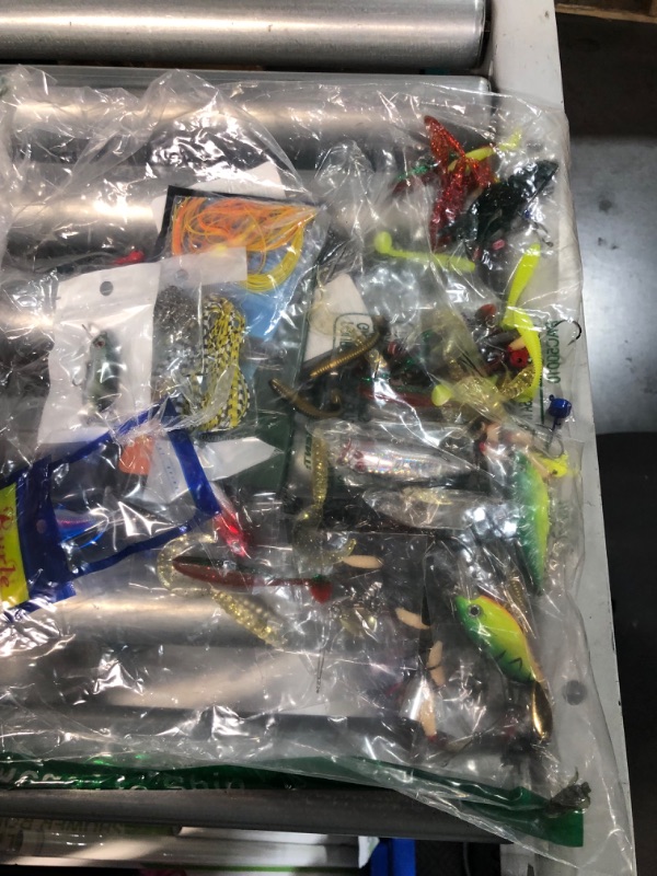 Photo 2 of ***MIXED LOT OF BULK FIAHING GEAR. NONREFUNDABLE***
BULK PACK OF FISHING LURES, HOOKS, JIGS, ORGANIZERS AND SPINNERS