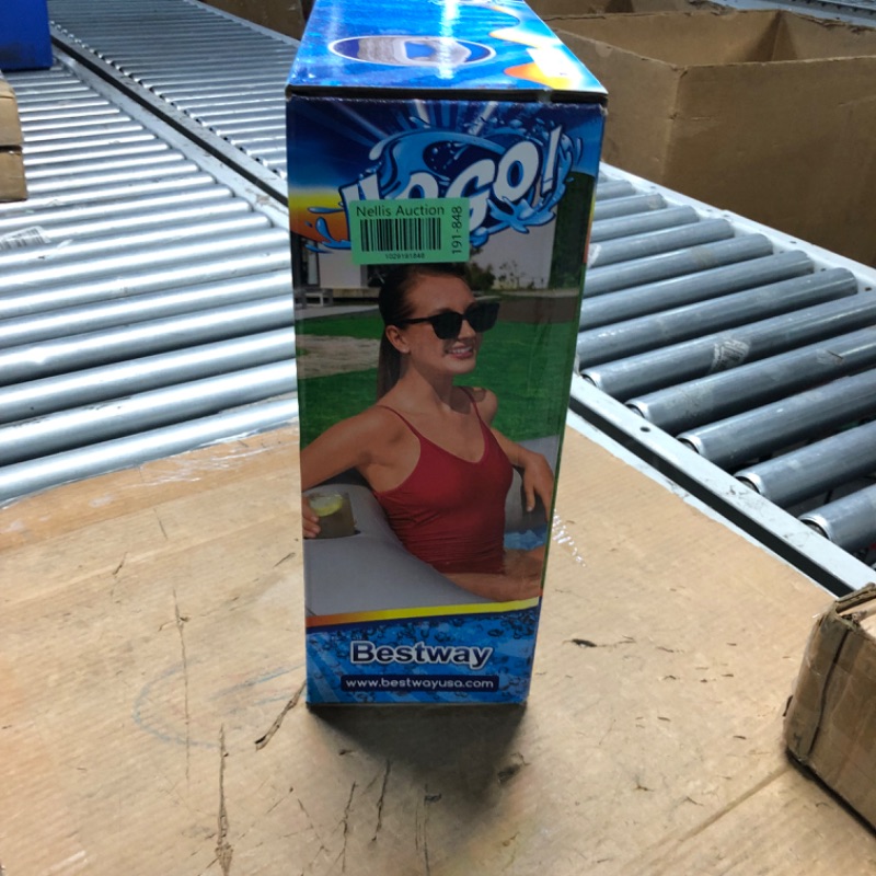 Photo 3 of ***FACTORY SEALED***
H2OGO! TruPrint Stone 7'x 6'9" x 21" Family Inflatable Kiddie Pool