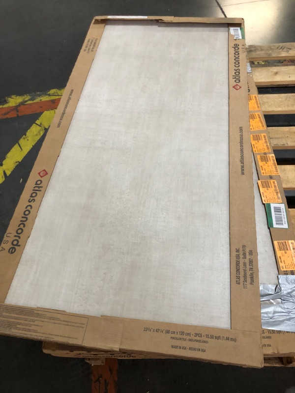 Photo 2 of ***6 CASE PALLET. TRUCK/TRAILER PICK UP REQUIRED. SOLD AS IS. NON REFUNDABLE***Corso Italia Unico Sand 24 in. x 48 in. Concrete Look Porcelain Floor and Wall Tile (15.50 sq. ft./Case)
