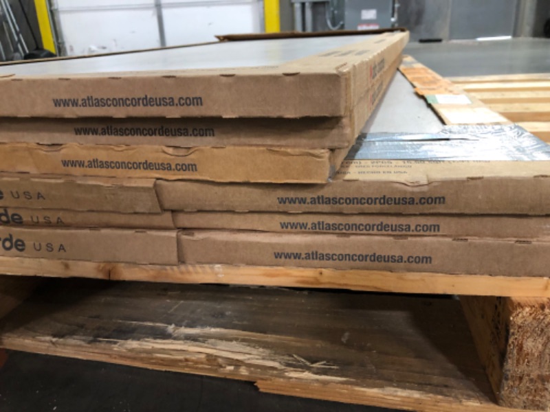 Photo 4 of ***6 CASE PALLET. TRUCK/TRAILER PICK UP REQUIRED. SOLD AS IS. NON REFUNDABLE***Corso Italia Unico Sand 24 in. x 48 in. Concrete Look Porcelain Floor and Wall Tile (15.50 sq. ft./Case)
