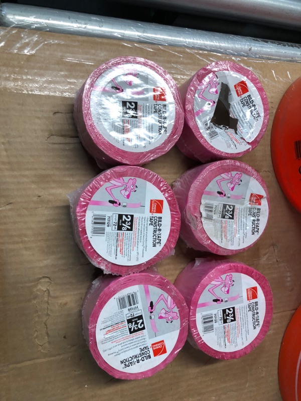 Photo 3 of ***6 PACK***Owens Corning BILD-R-TAPE 2.375 in. x 72 yds. Construction Tape Roll
HOME DEPOIT BUCKET INCLUDED