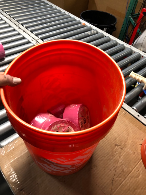 Photo 4 of ***6 PACK***Owens Corning BILD-R-TAPE 2.375 in. x 72 yds. Construction Tape Roll
HOME DEPOIT BUCKET INCLUDED